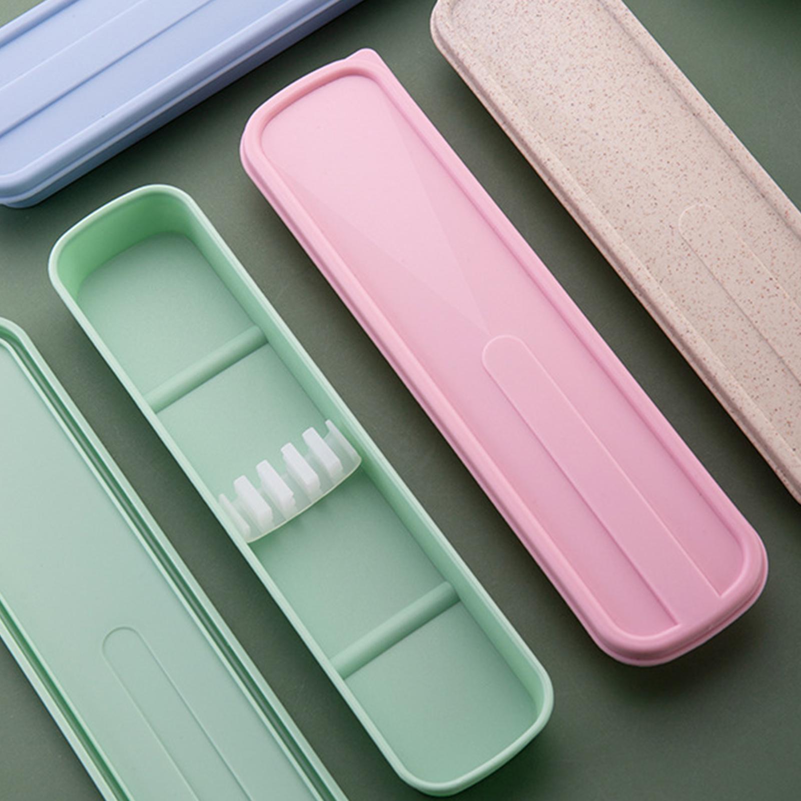 Travel Accessories Kit For Women - Tableware Box Flatware Organizer Portable Cover
