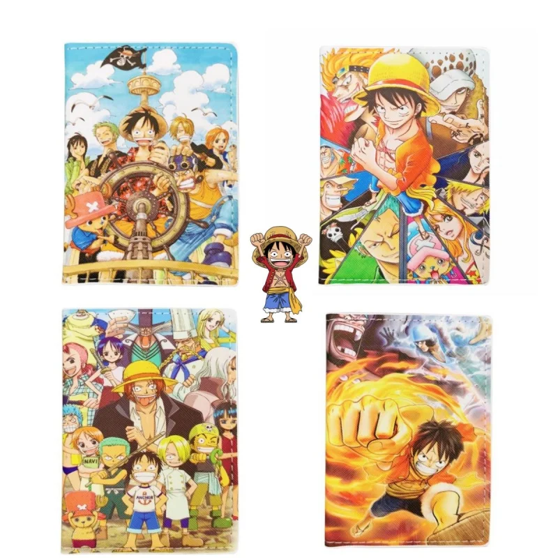 Travel Accessories Overseas - One Piece Cartoon Passport Protective Cover