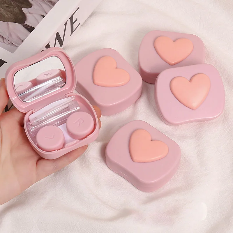 Travel Accessories Kit For Women - Simple Cute Pocket Mini Contact Lens