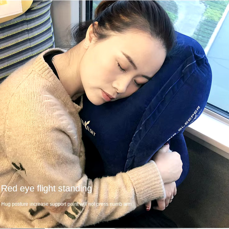 Inflatable Travel Pillow Trave - đánh giá và giá Travel Accessories For Long Haul Flights