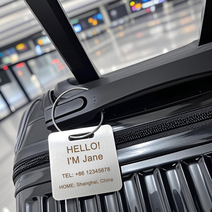 Custom Name Luggage Tag Laser  - đánh giá và giá Travel Accessories Deals