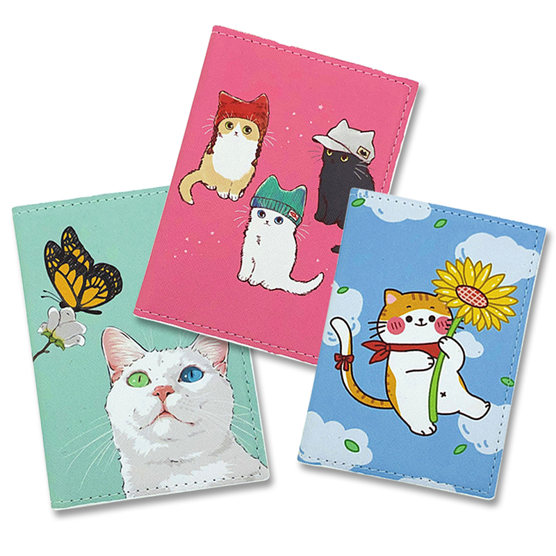 Cute Cat Pattern Passport Hold - đánh giá và giá Travel Accessories Overseas