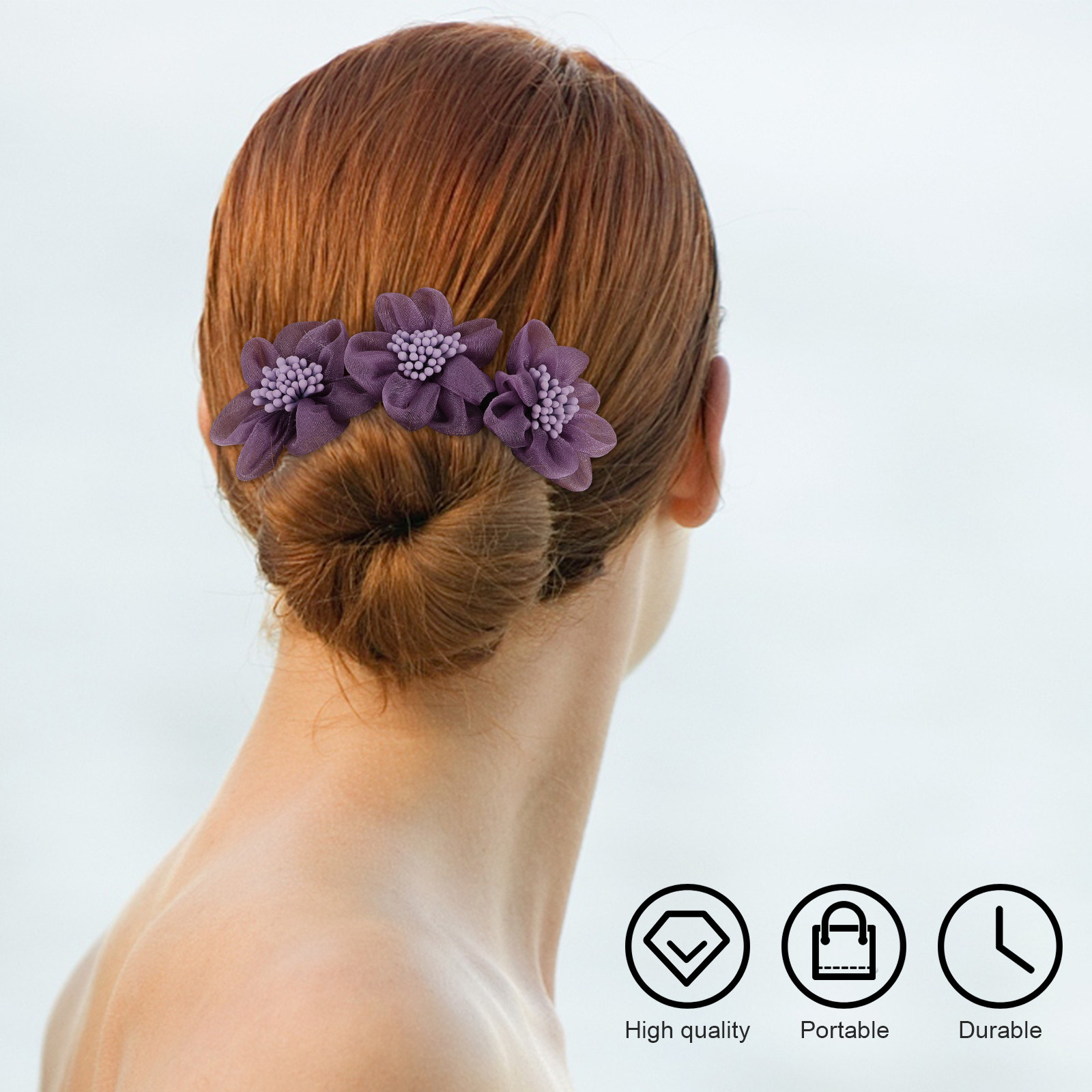6Pcs Flower Hair Bun Maker Set - đánh giá và giá Travel Accessories Bunnings
