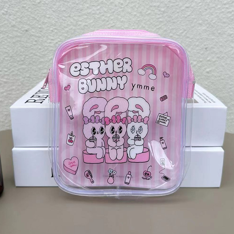 Cute Esther Bunny Transparent  - đánh giá và giá Travel Accessories Toiletry Bag