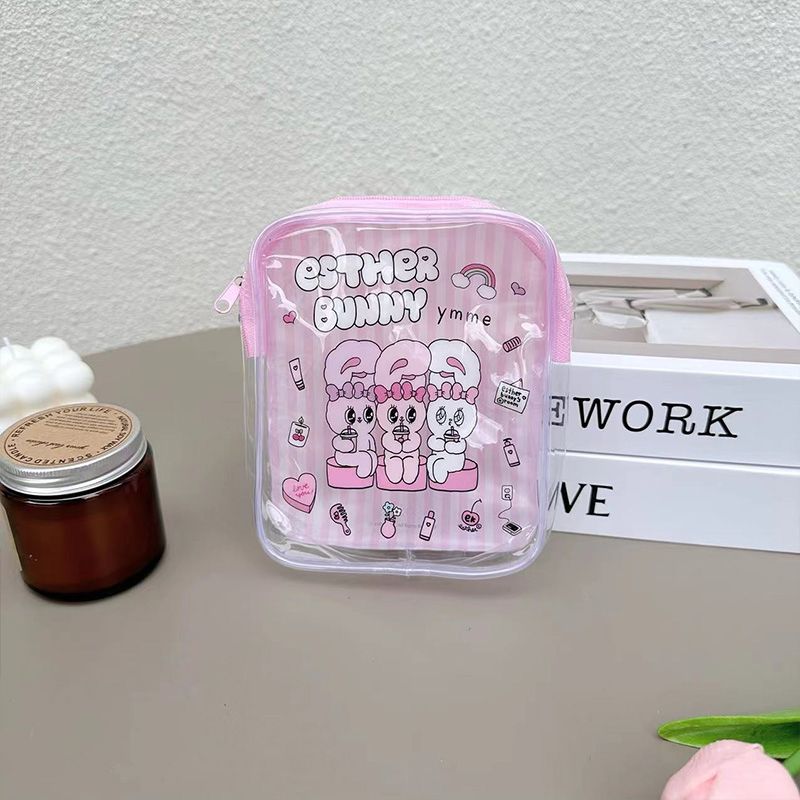 Cute Esther Bunny Transparent  - đánh giá và giá Travel Accessories Toiletry Bag