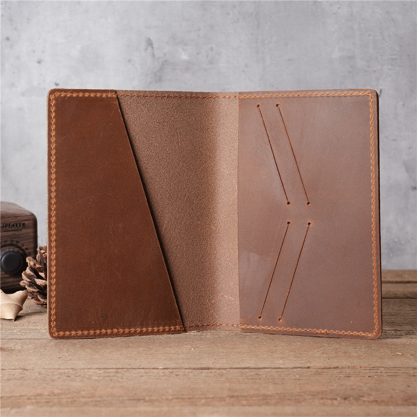 1119  Men's Leather Passport B - đánh giá và giá Travel Accessories Overseas