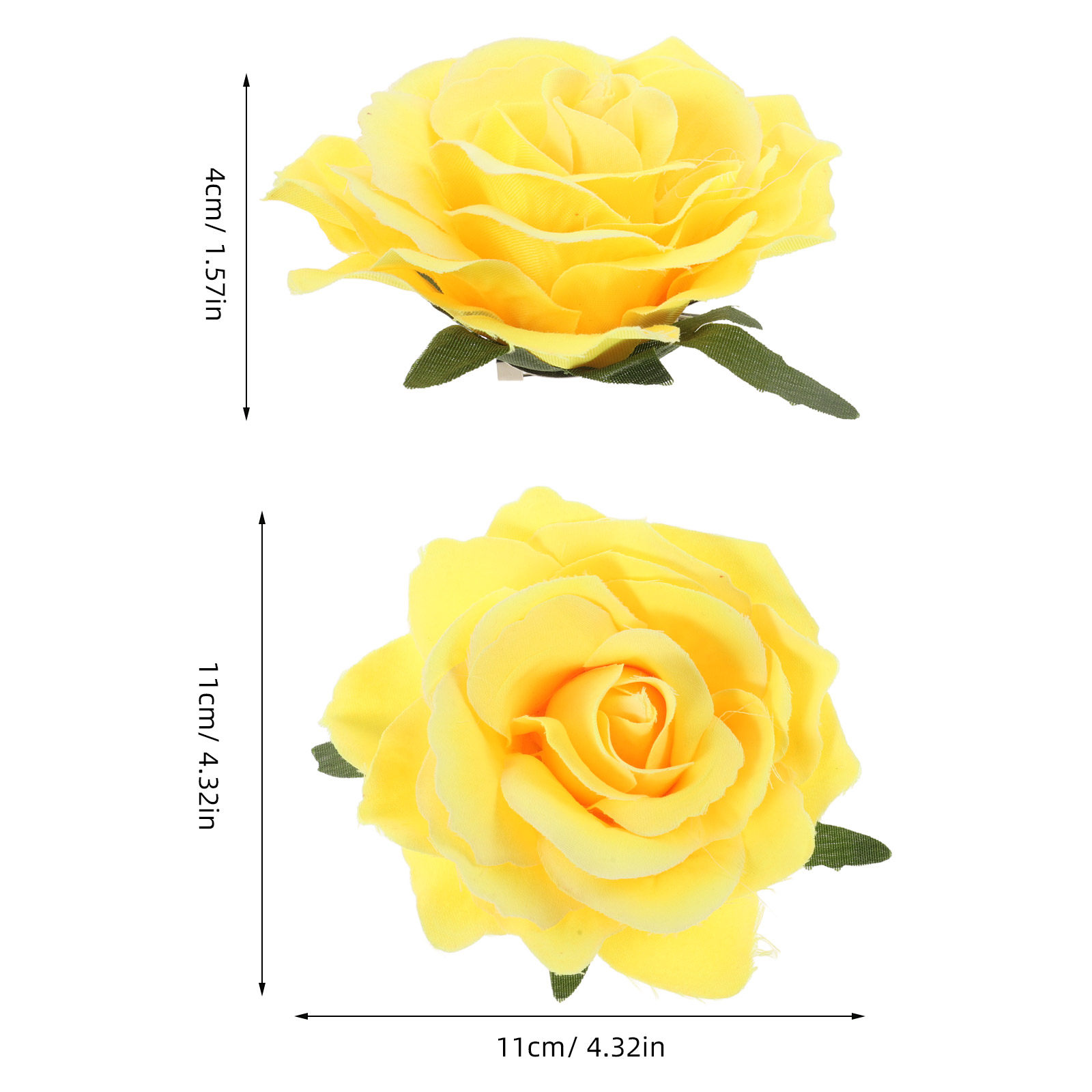 4Pcs Cloth Rose Brooch Flower  - đánh giá và giá Travel Accessories Hawaii