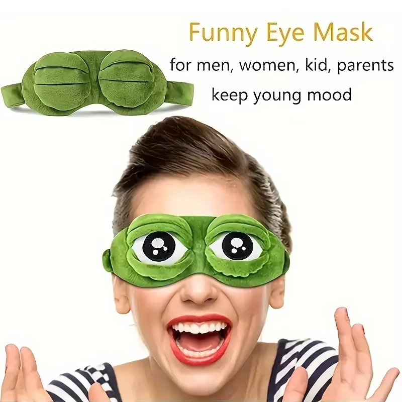 Frog Shaped Eye Mask Party Gam - đánh giá và giá Travel Accessories Deals