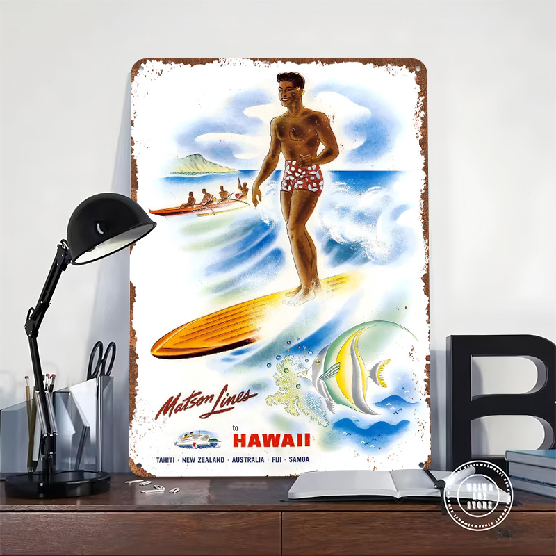 Vintage Matson Lines Hawaii Tr - đánh giá và giá Travel Accessories Hawaii