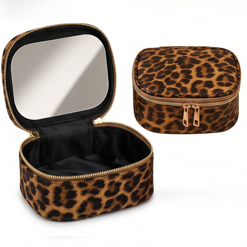 2026 New Makeup Bag with Mirro - đánh giá và giá Travel Accessories Toiletry Bag