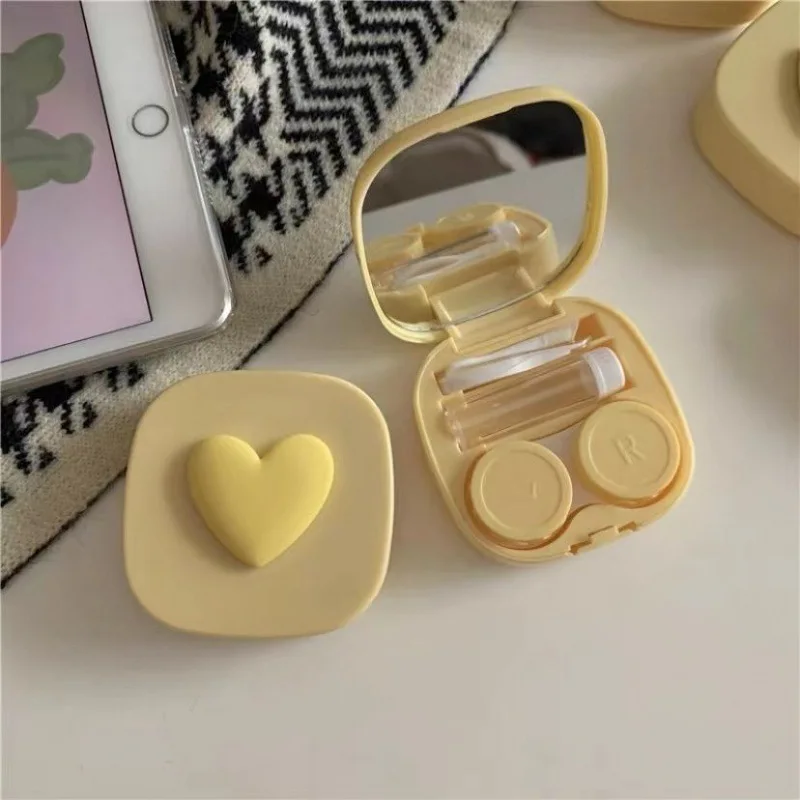Purple Heart Contact Lens Case - đánh giá và giá Travel Accessories Kit For Women