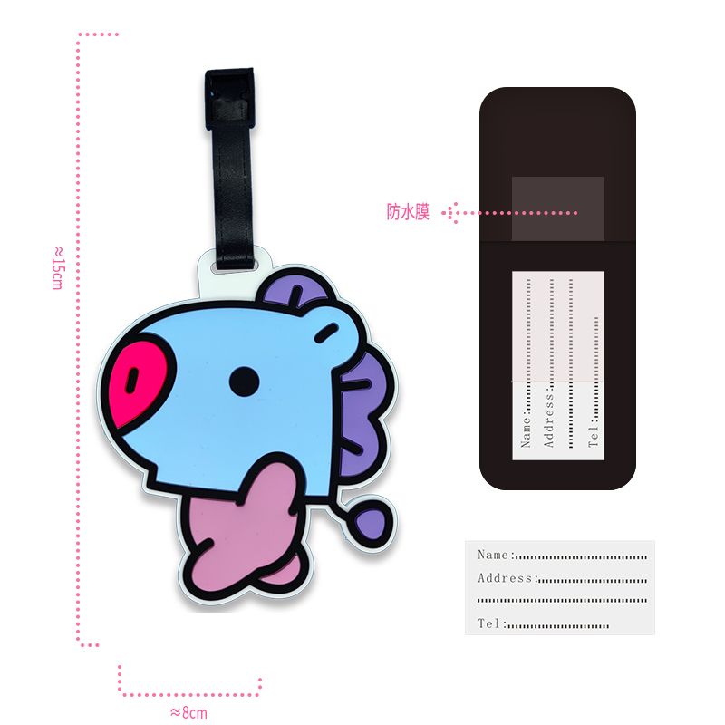 BT21 cartoon cute keychain Kaw - đánh giá và giá Travel Accessories Deals