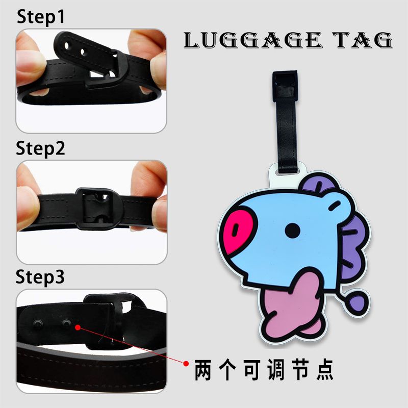 BT21 cartoon cute keychain Kaw - đánh giá và giá Travel Accessories Deals