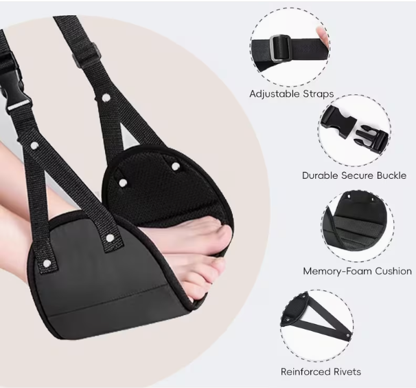 Adjustable footrest with N por - đánh giá và giá Travel Accessories For Long Haul Flights