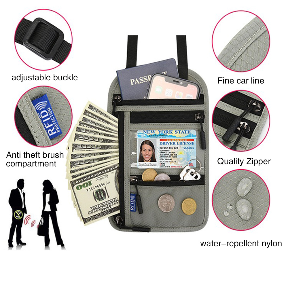 Overseas Travel RFID Neck Pass - đánh giá và giá Travel Accessories Overseas