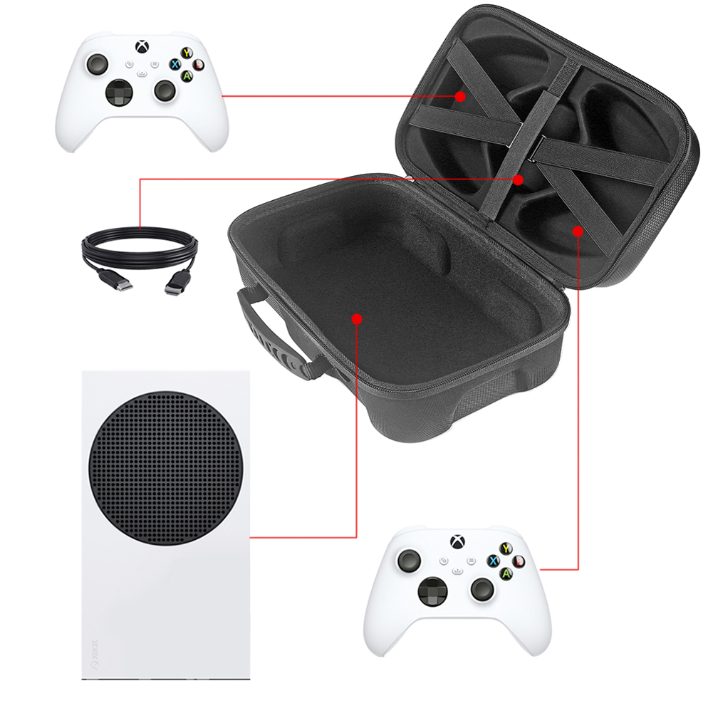 Hard Carrying Case for Xbox Se - đánh giá và giá Travel Bag Xbox Series S