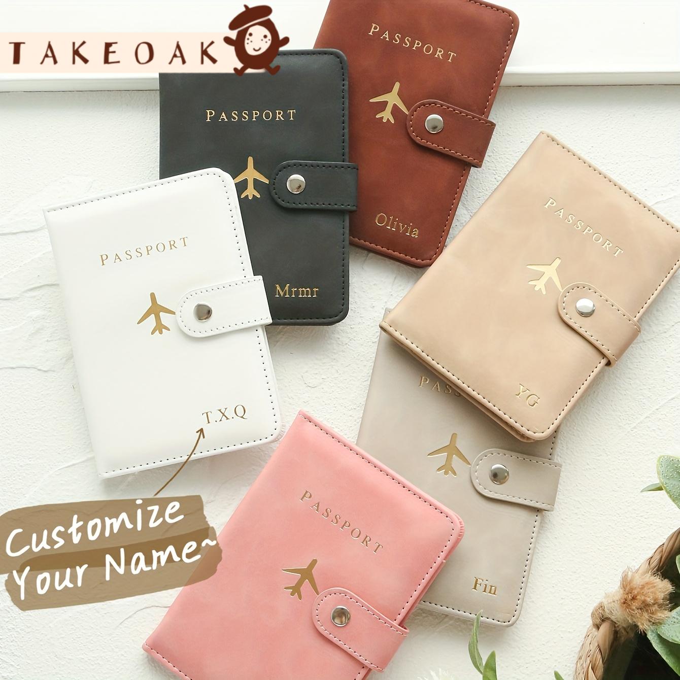 Custom Name PU Leather Passpor - đánh giá và giá Travel Accessories Overseas