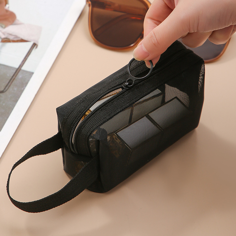 Black Layer Travel Cosmetic Ba - đánh giá và giá Travel Accessories Toiletry Bag