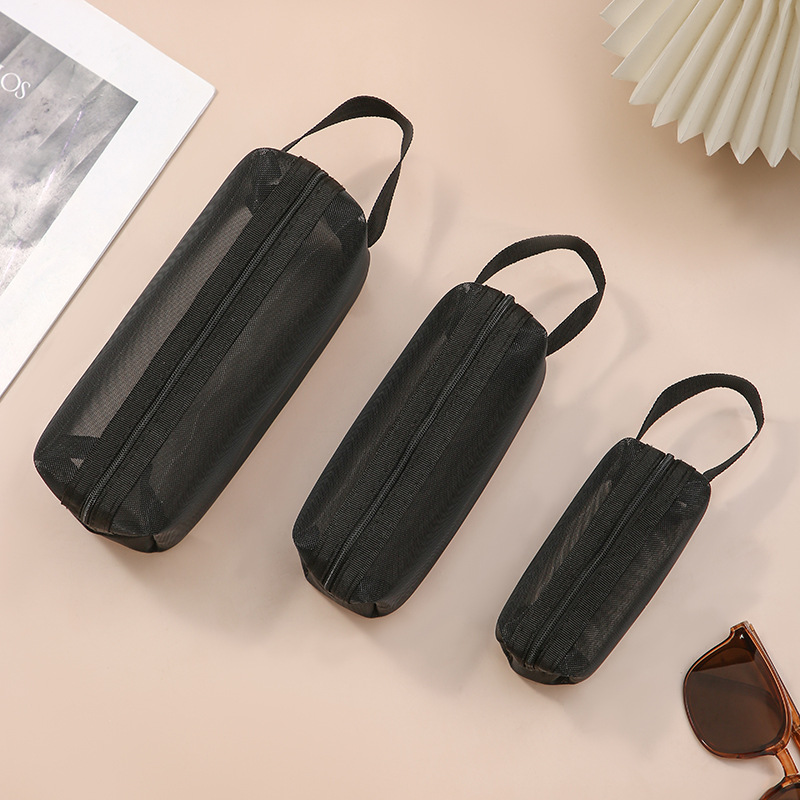 Black Layer Travel Cosmetic Ba - đánh giá và giá Travel Accessories Toiletry Bag