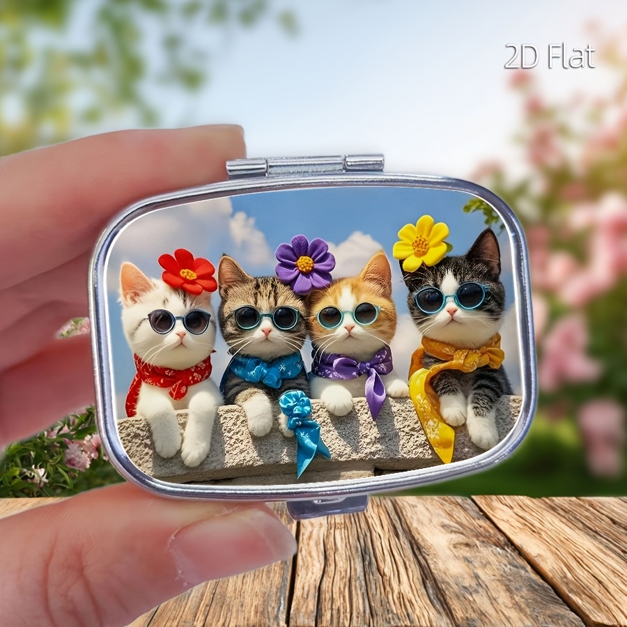 Flat Design, 1 Cute Cat-Patter - đánh giá và giá Travel Accessories As Gifts