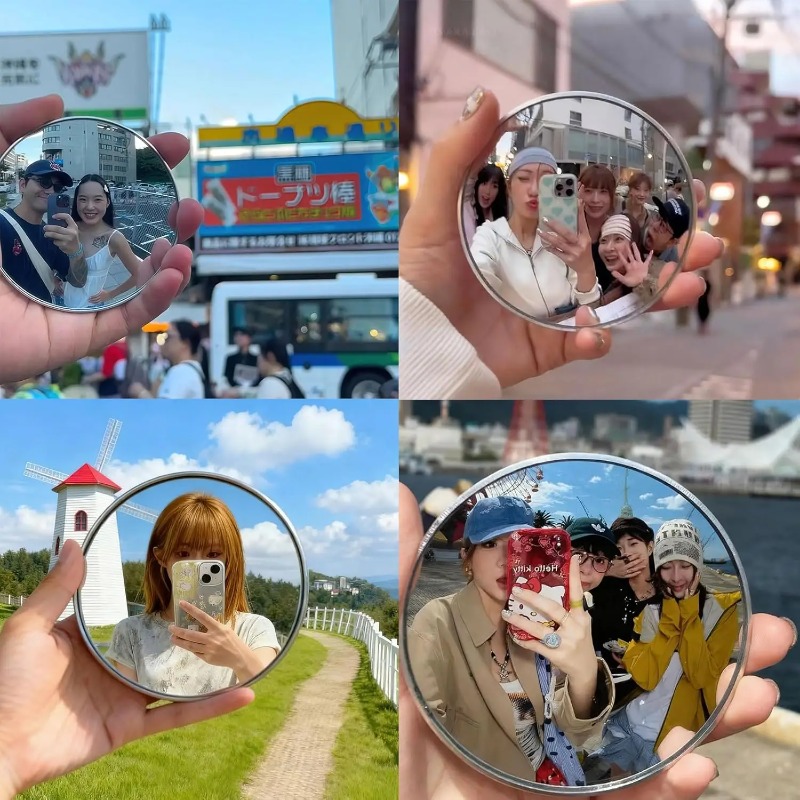 Portable Round Convex Mirror H - đánh giá và giá Travel Accessories Deals